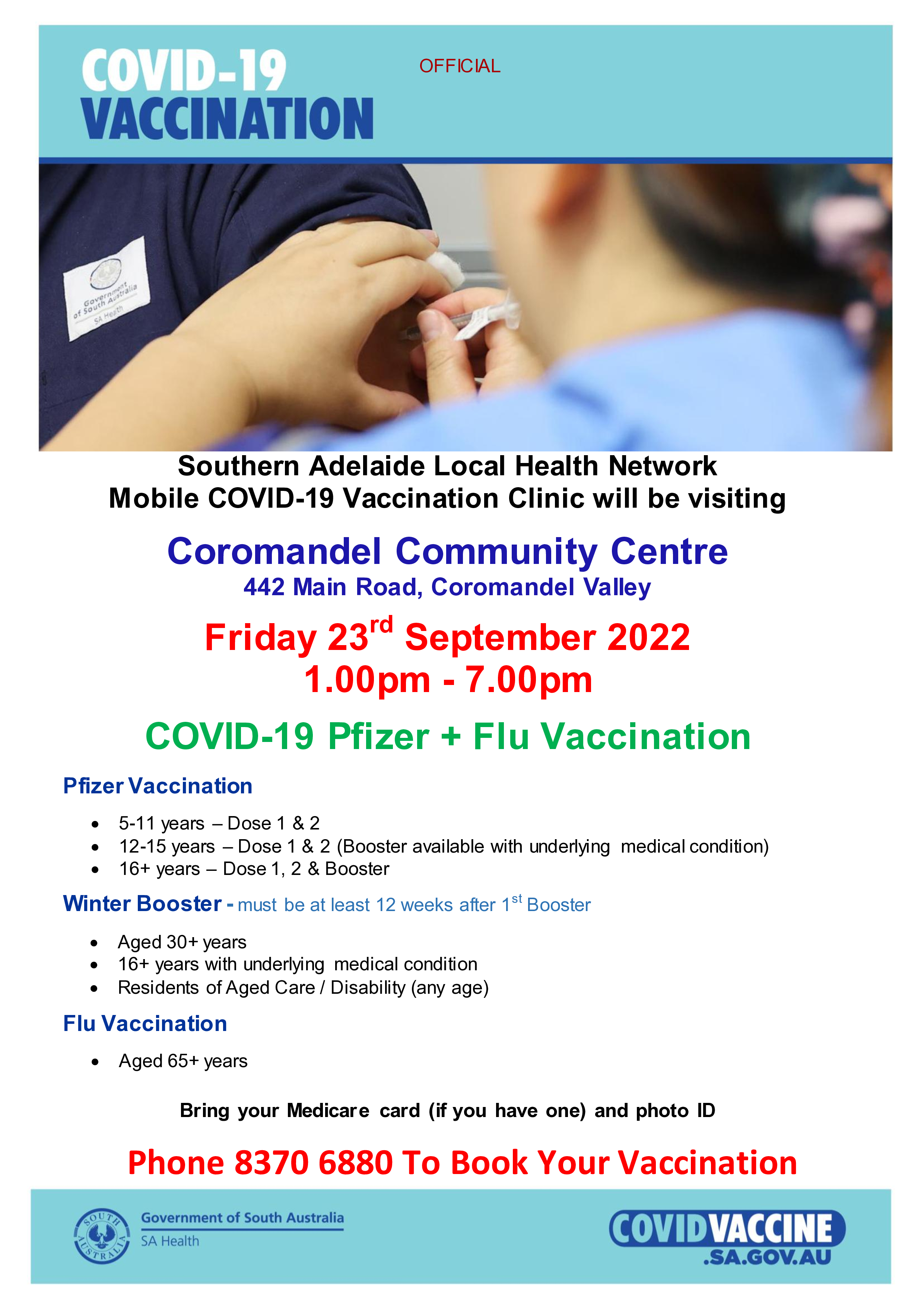 COVID-19 & Flu Vaccination Clinic